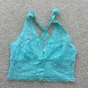 Victoria’s Secret Aqua Lace Bralette